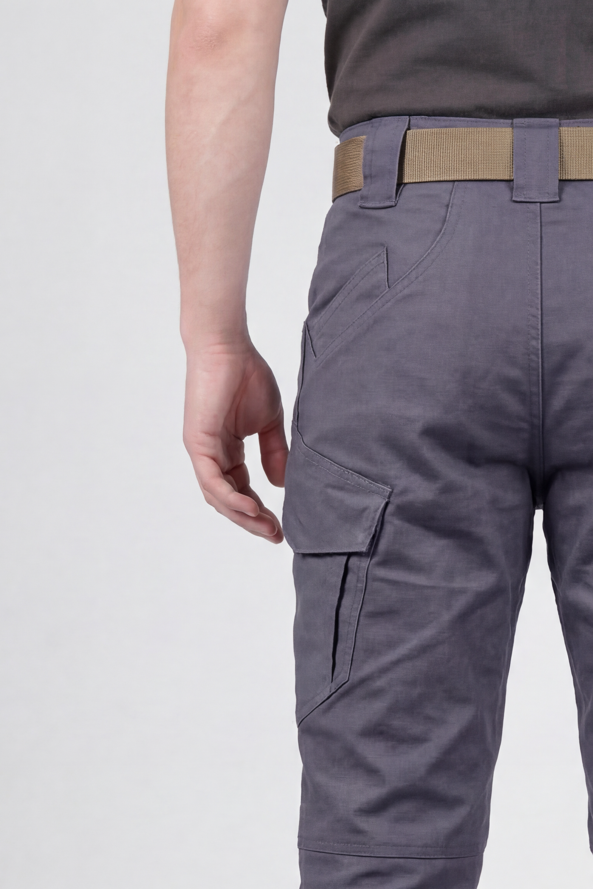 Men's Cargo Pants | Tactical Zip Flap Pockets - 2