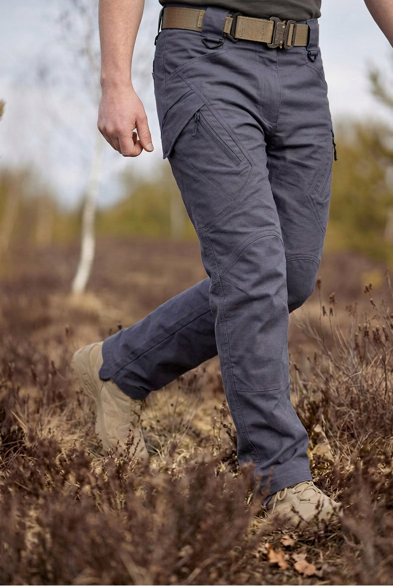 Men's Cargo Pants | Tactical Zip Flap Pockets - 3