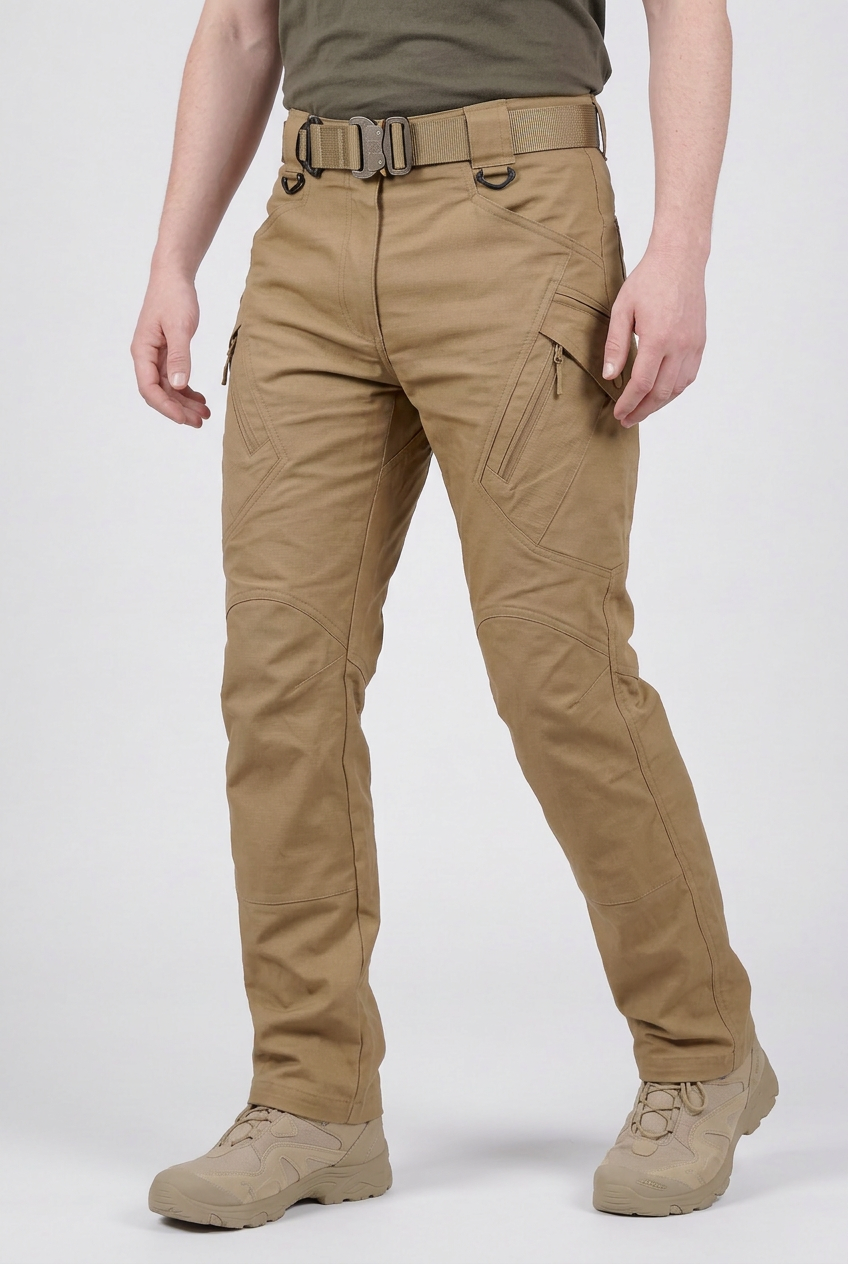 Men's Cargo Pants | Tactical Zip Flap Pockets - 4