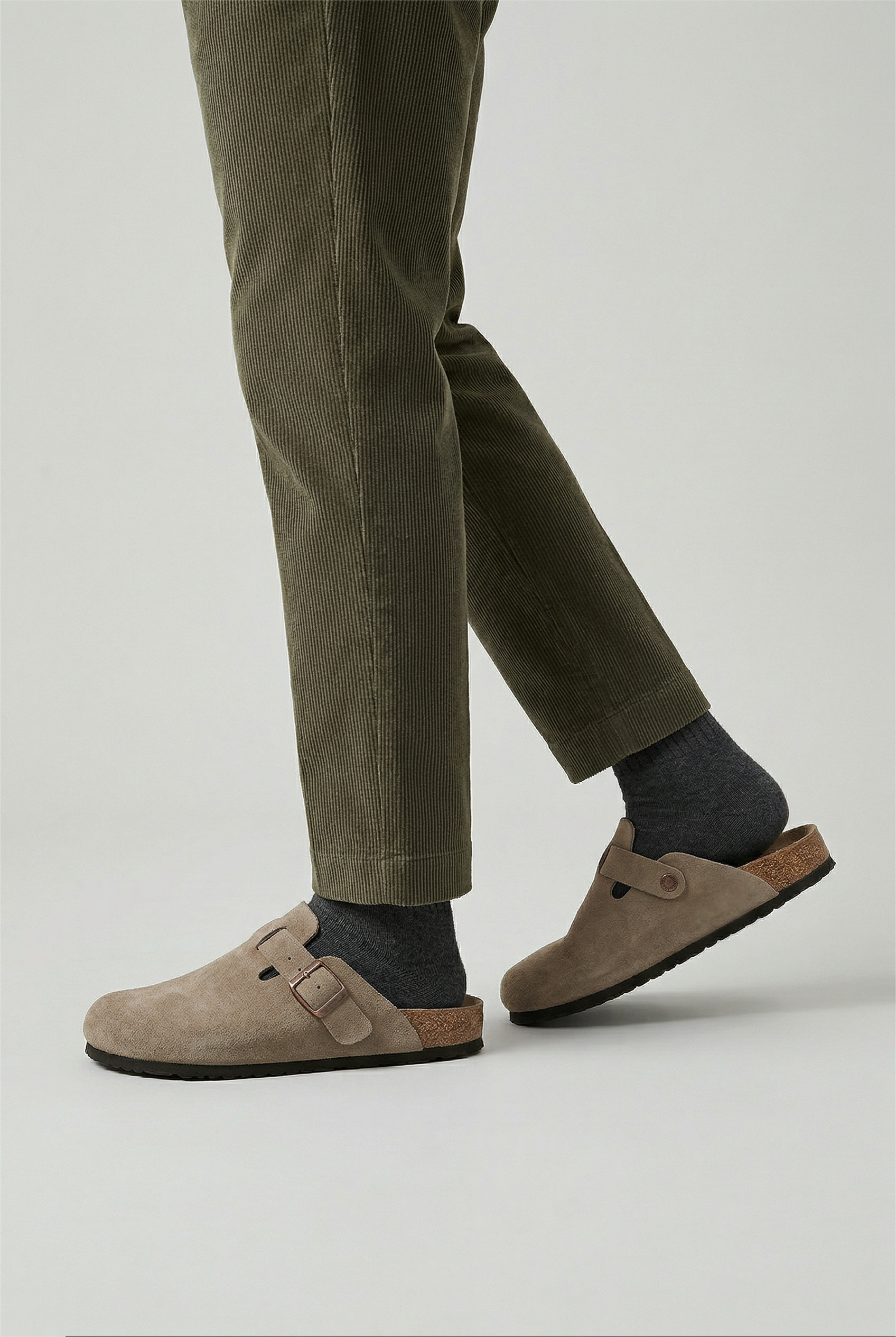 Men's Clogs | Open Back with Buckle Strap - 2