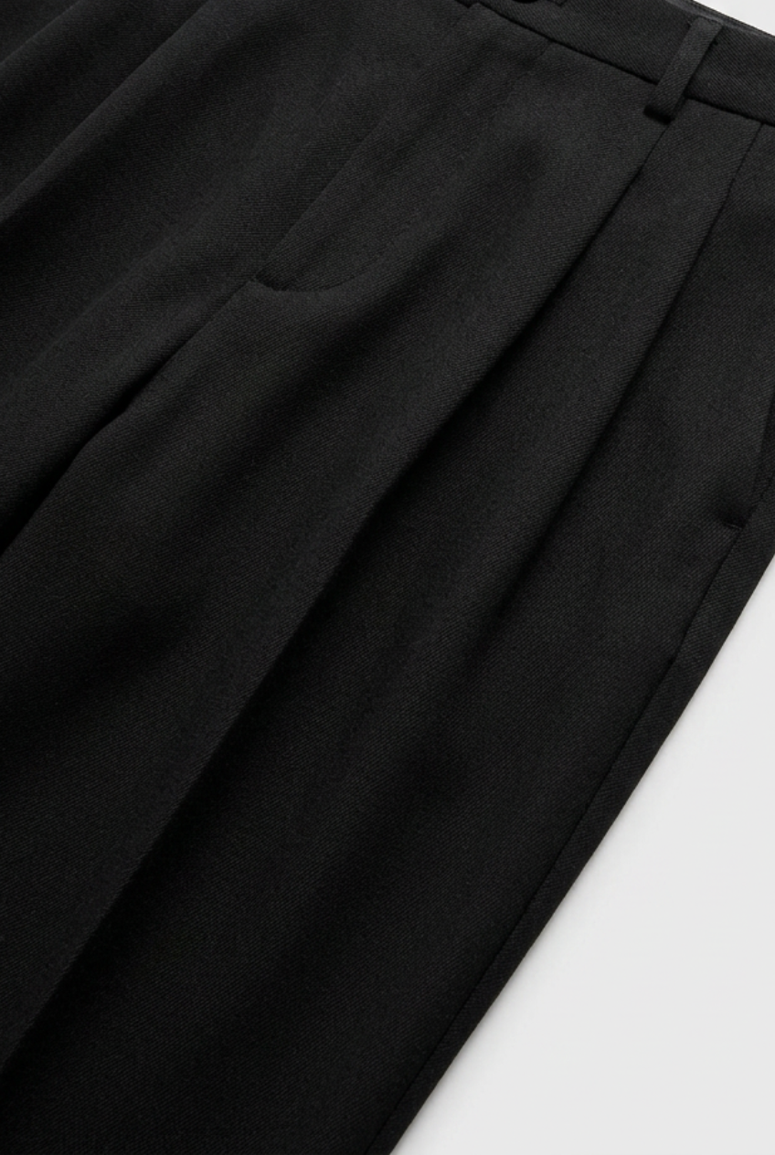 Men's Dress Pants | Pleated Front High Waist - 3