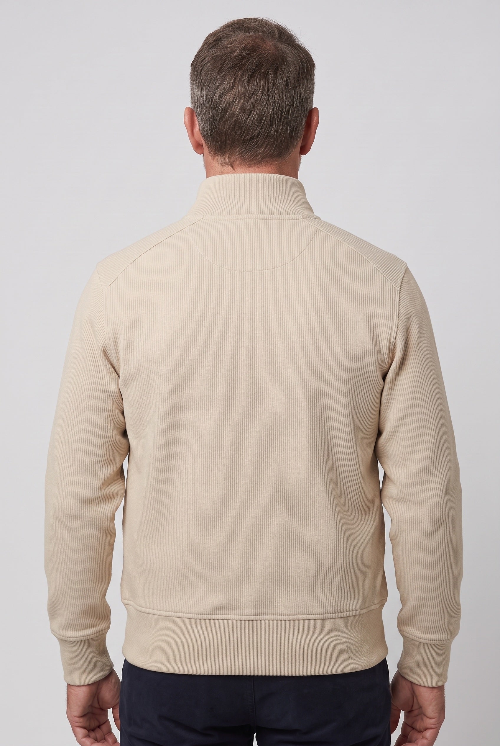 Men's Jacket | Button Front Stand Collar - 2