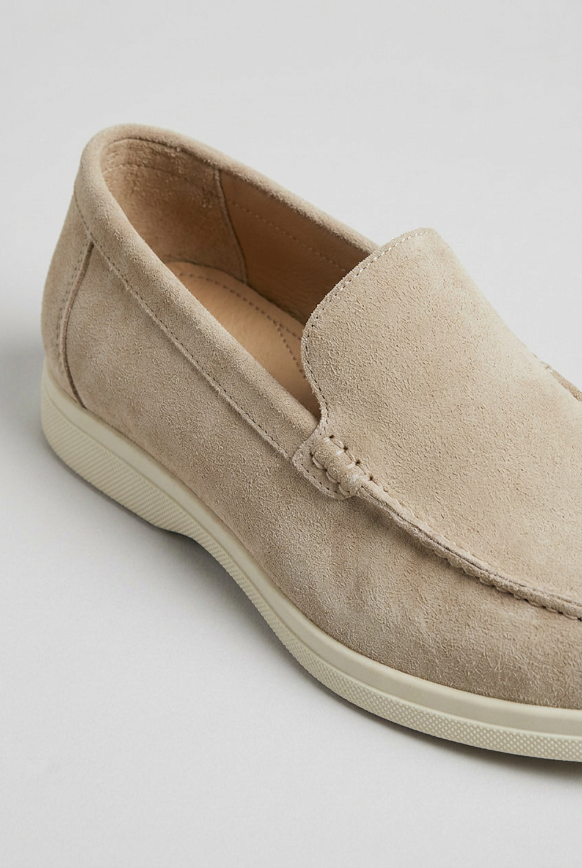 Men's Loafers | Moc Toe with Contrast Cup Sole - 3