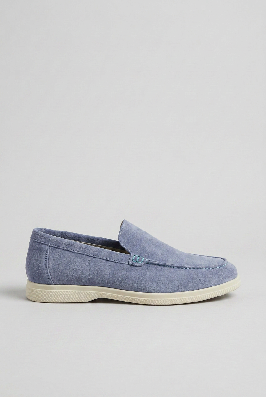 Men's Loafers | Moc Toe with Contrast Cup Sole - 6