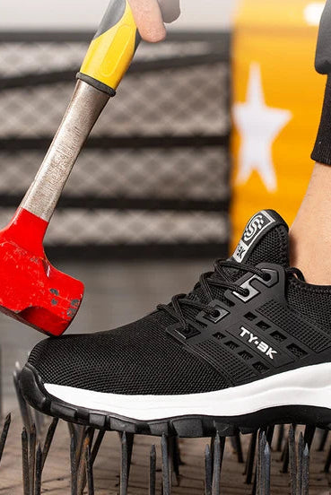 Men's Shoes | Lace-Up with Protective Toe Cap - 5
