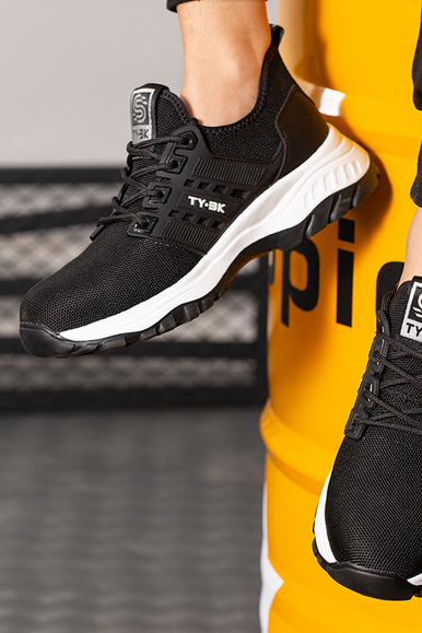 Men's Shoes | Lace-Up with Protective Toe Cap - 6