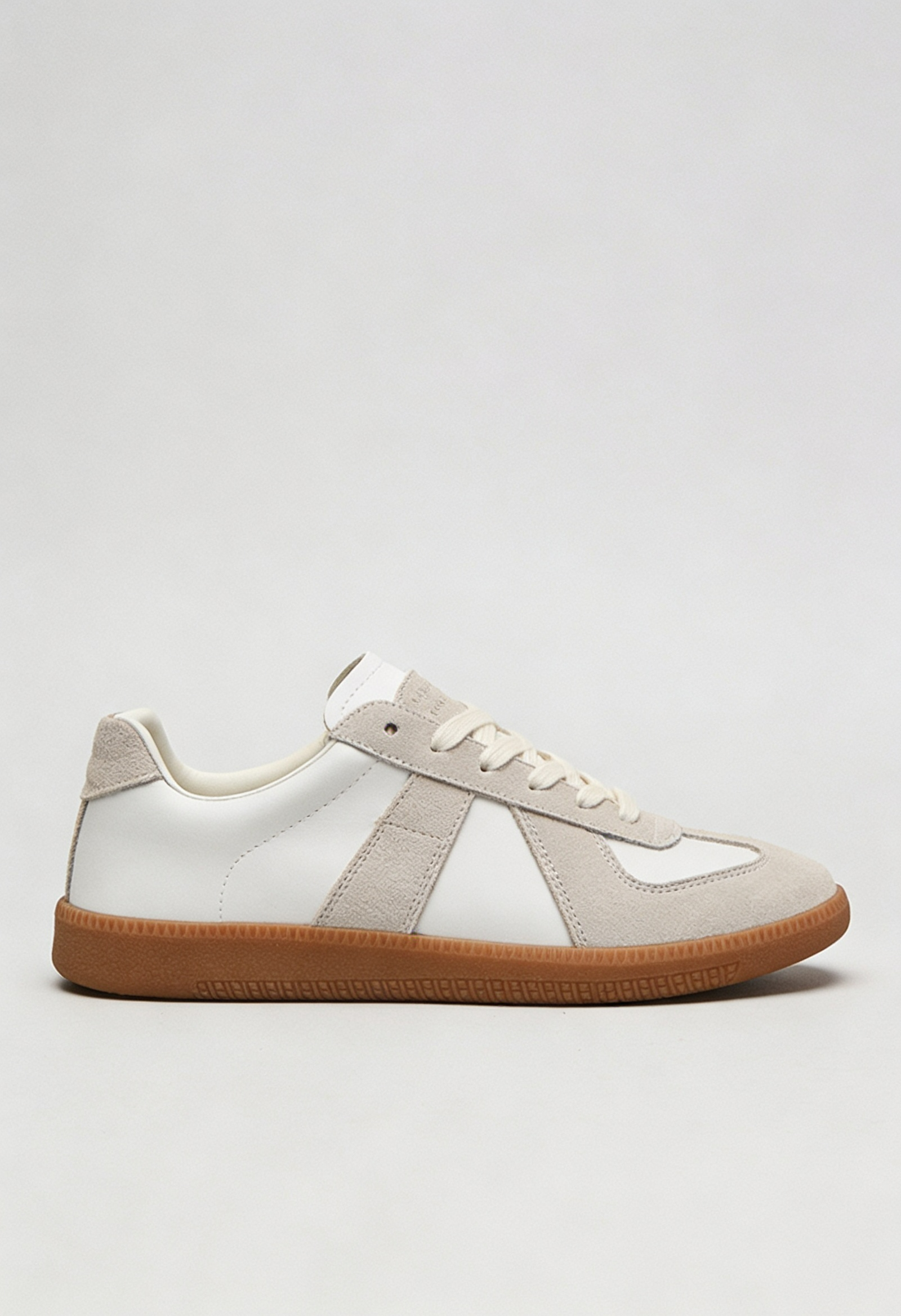 Men's Sneakers | Suede-Look Panels with Gum Outsole - 5