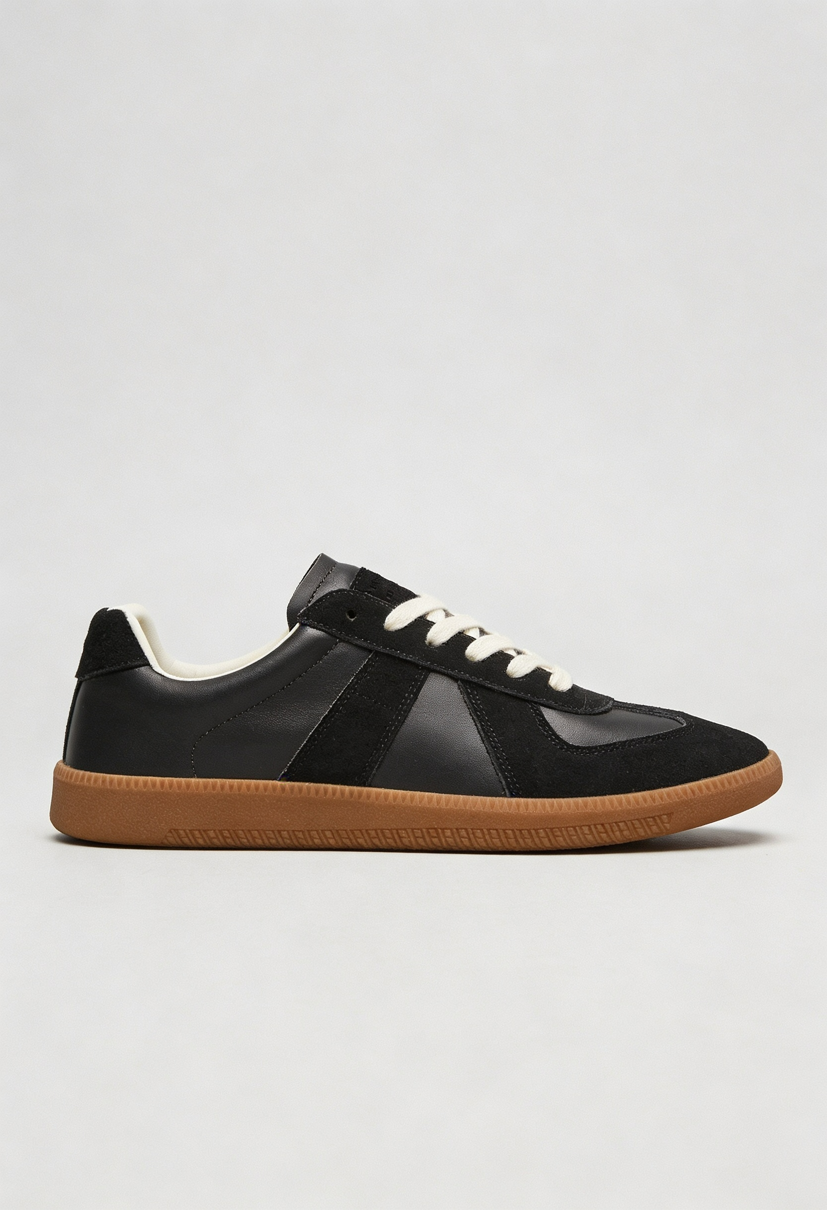 Men's Sneakers | Suede-Look Panels with Gum Outsole - 7