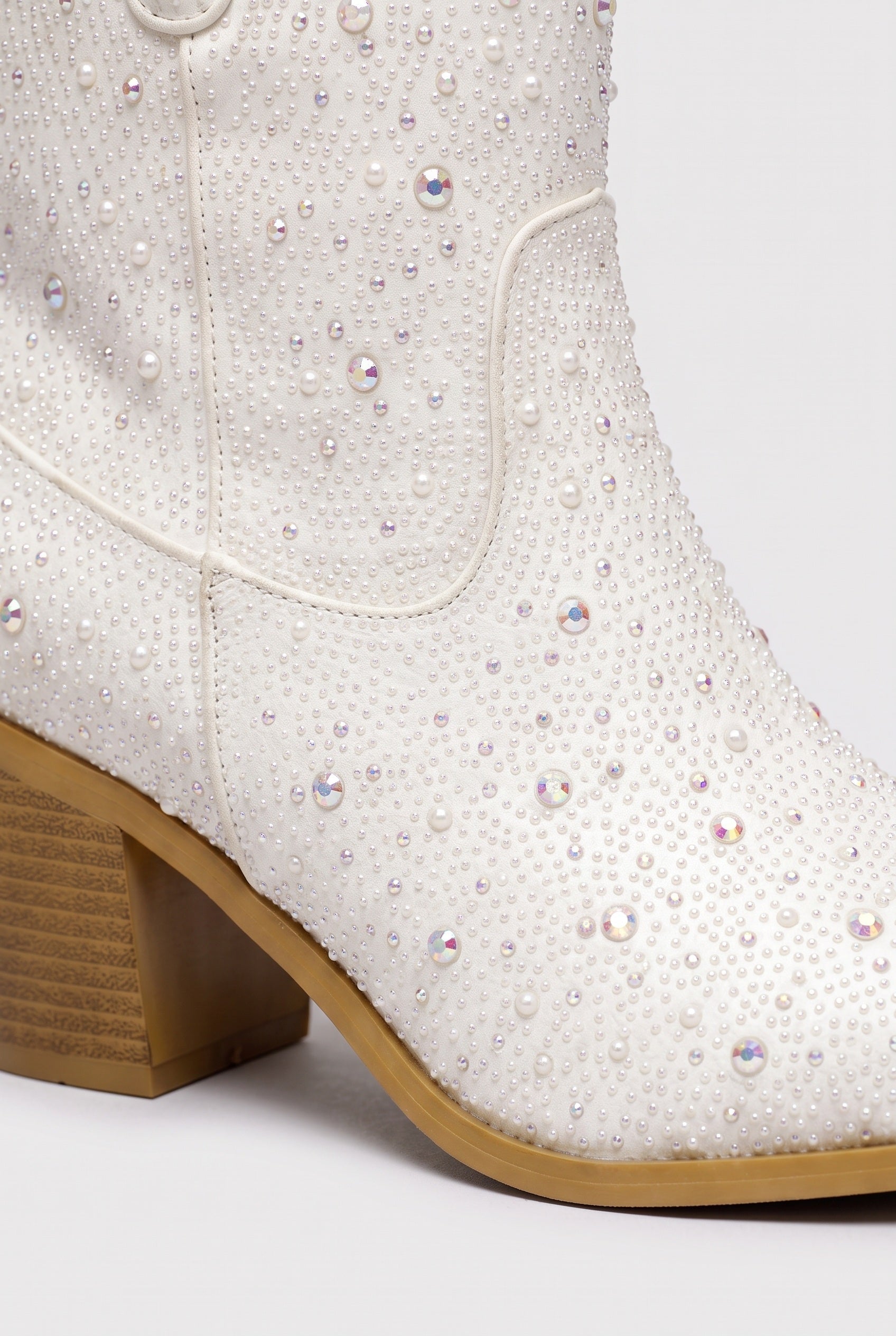 Women's Ankle Boots | Embellished Western Snip Toe - 3
