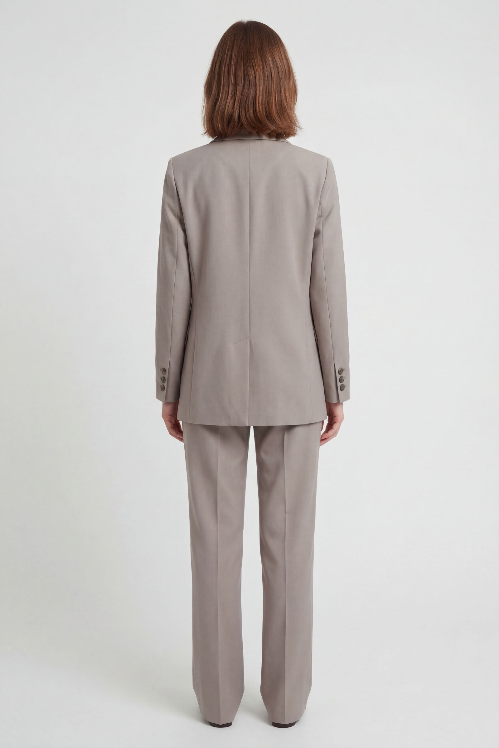 Women's Jacket | Double Breasted Blazer Notch Lapel - 2