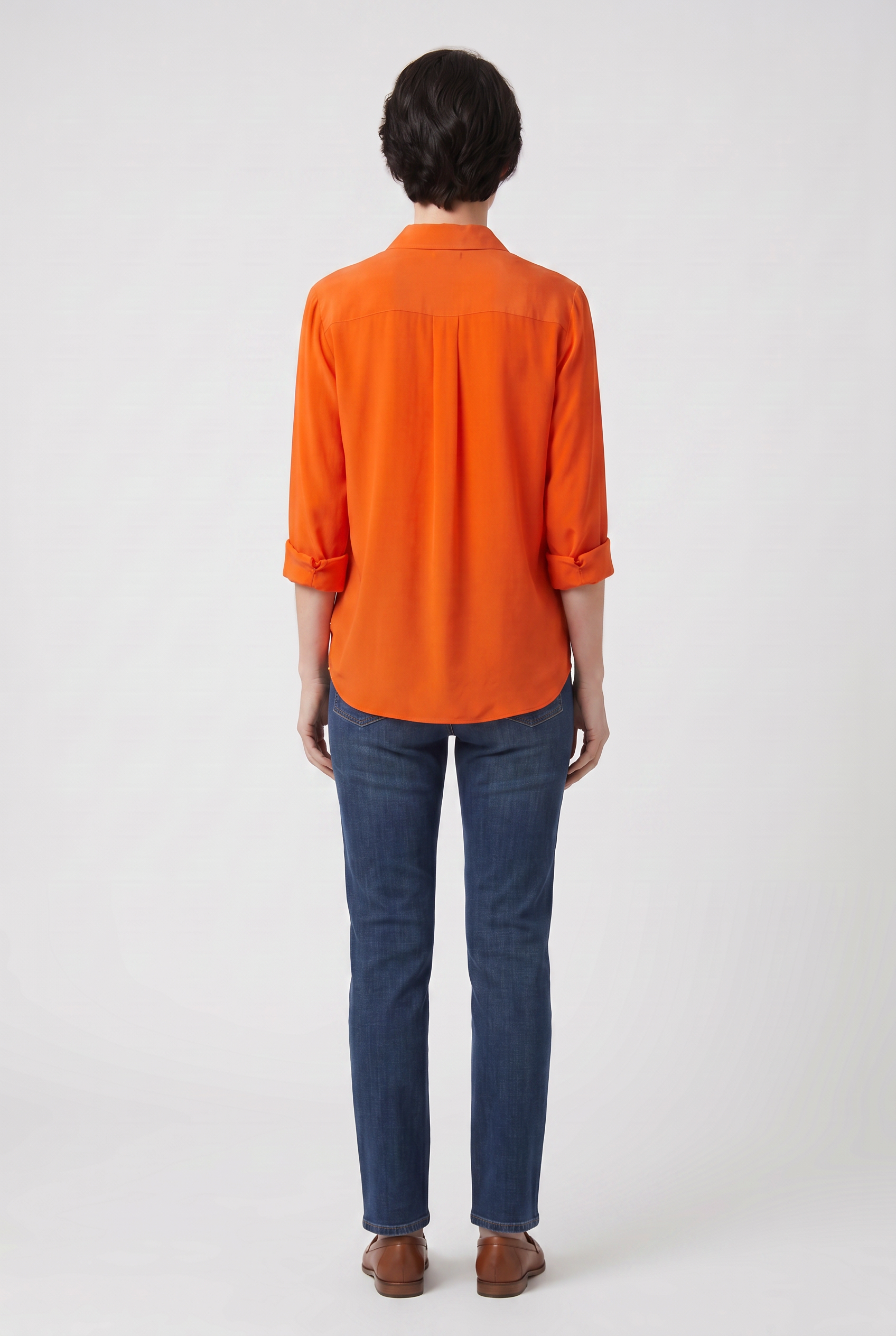 Women's Shirt | V Neck with Button Front - 2