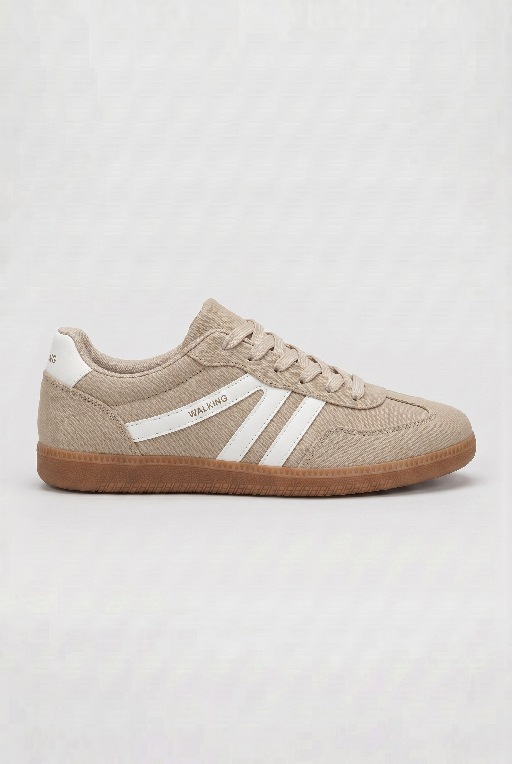 Women's Sneakers | Gum Sole with Side Stripes - 5