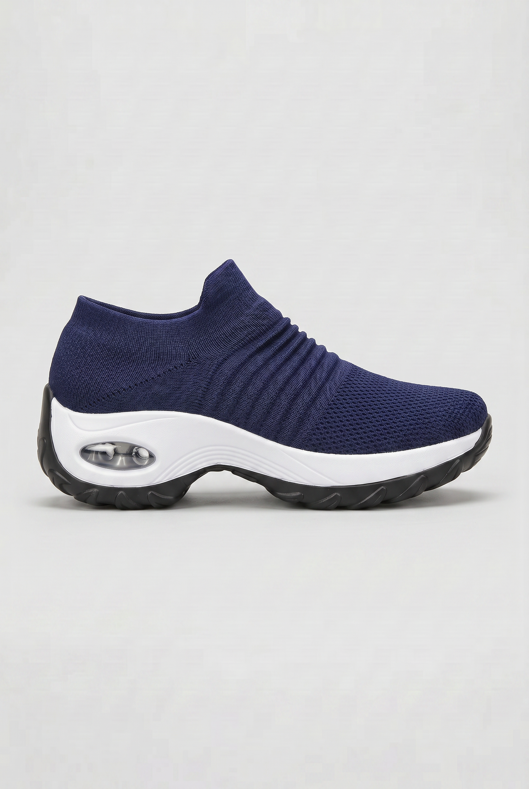 Women's Sneakers | Sock Knit Slip-On with Contoured Midsole - 9