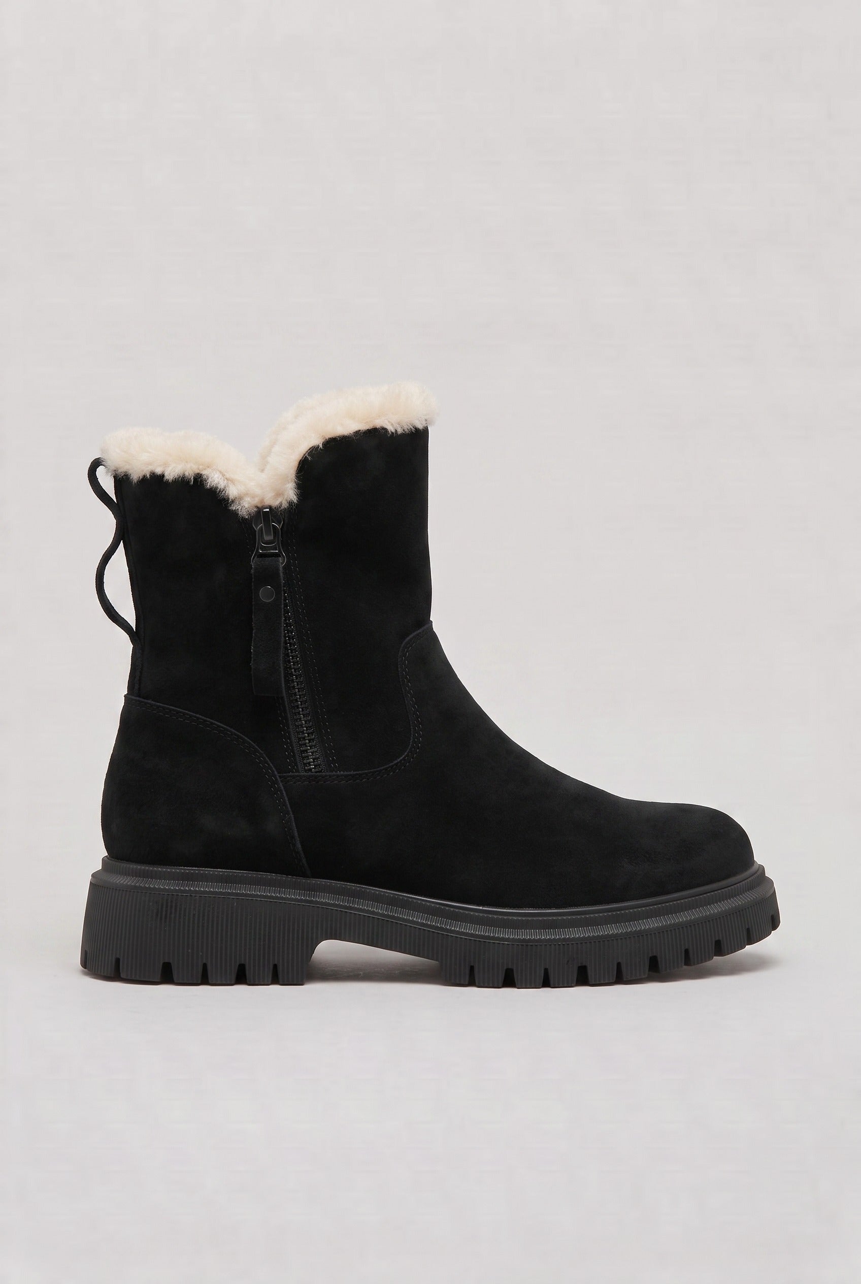 Women's Snow Boots | Side Zip Lug Sole - 1