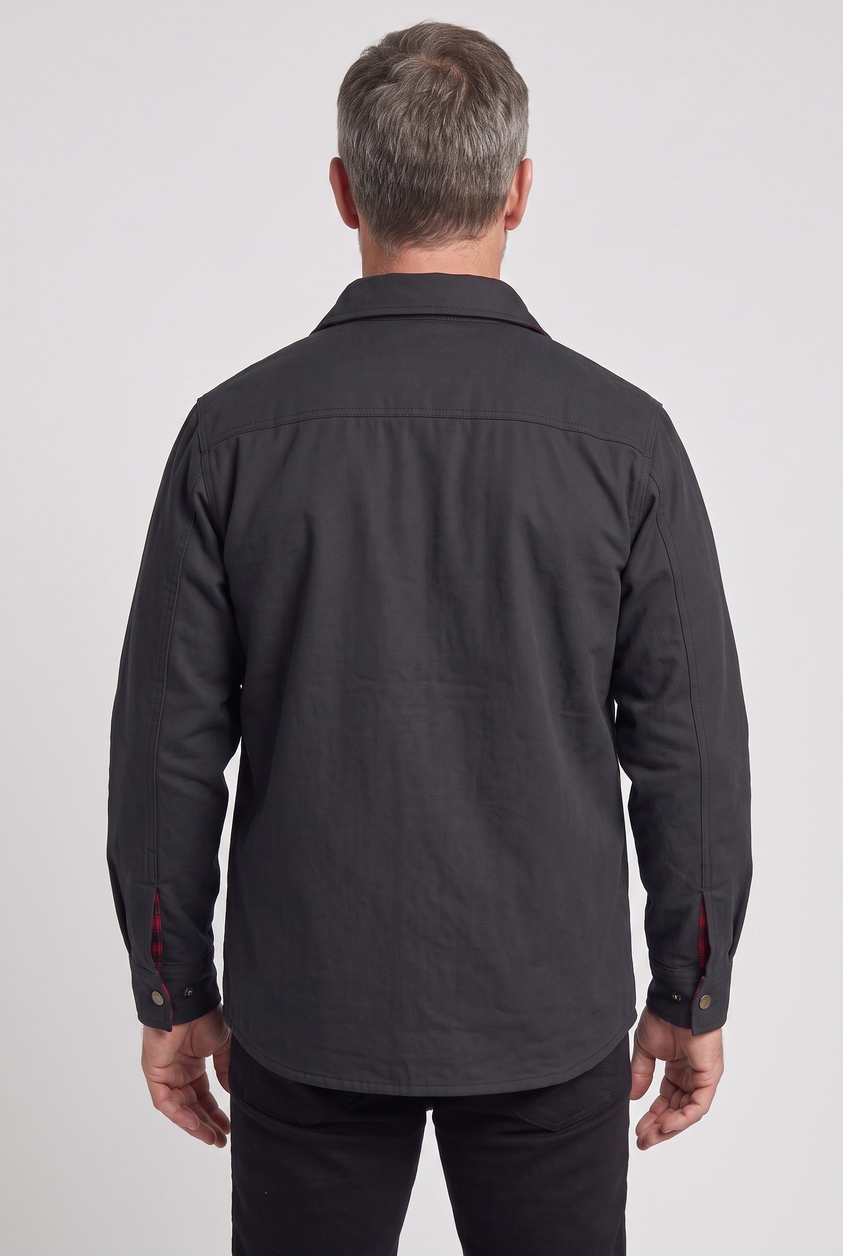 Men's Barn Jacket | Snap Front Flannel Lining - 2
