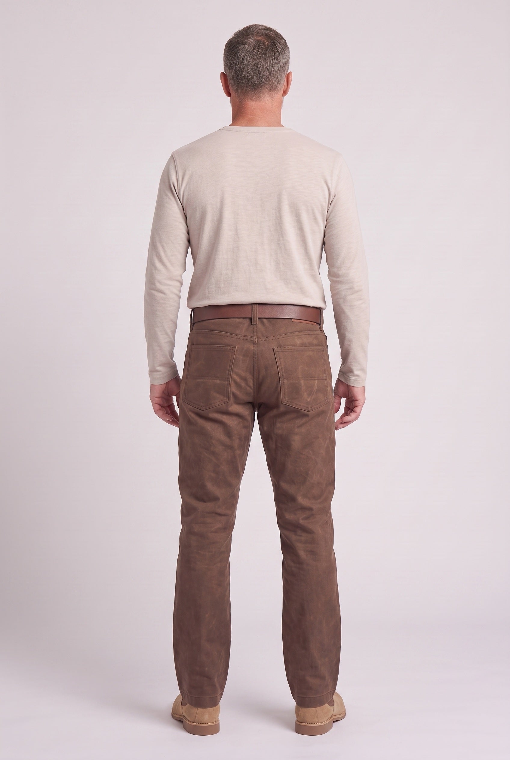 Men's Cargo Pants | Straight Leg Button Flap Pockets - 3