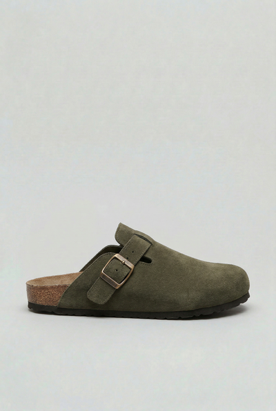 Men's Clogs | Buckle Strap with Molded Footbed - 1