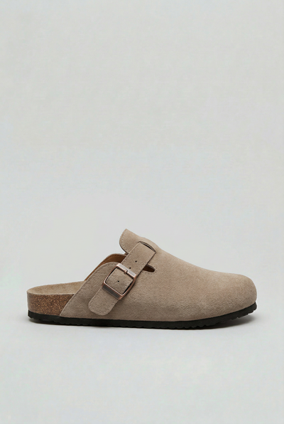 Men's Clogs | Open Back with Buckle Strap - 1