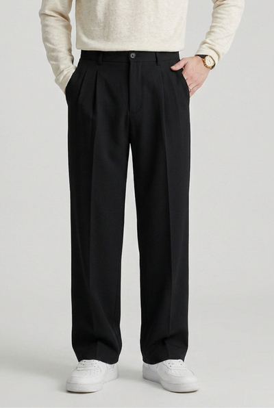 Men's Dress Pants | Pleated Front High Waist - 1