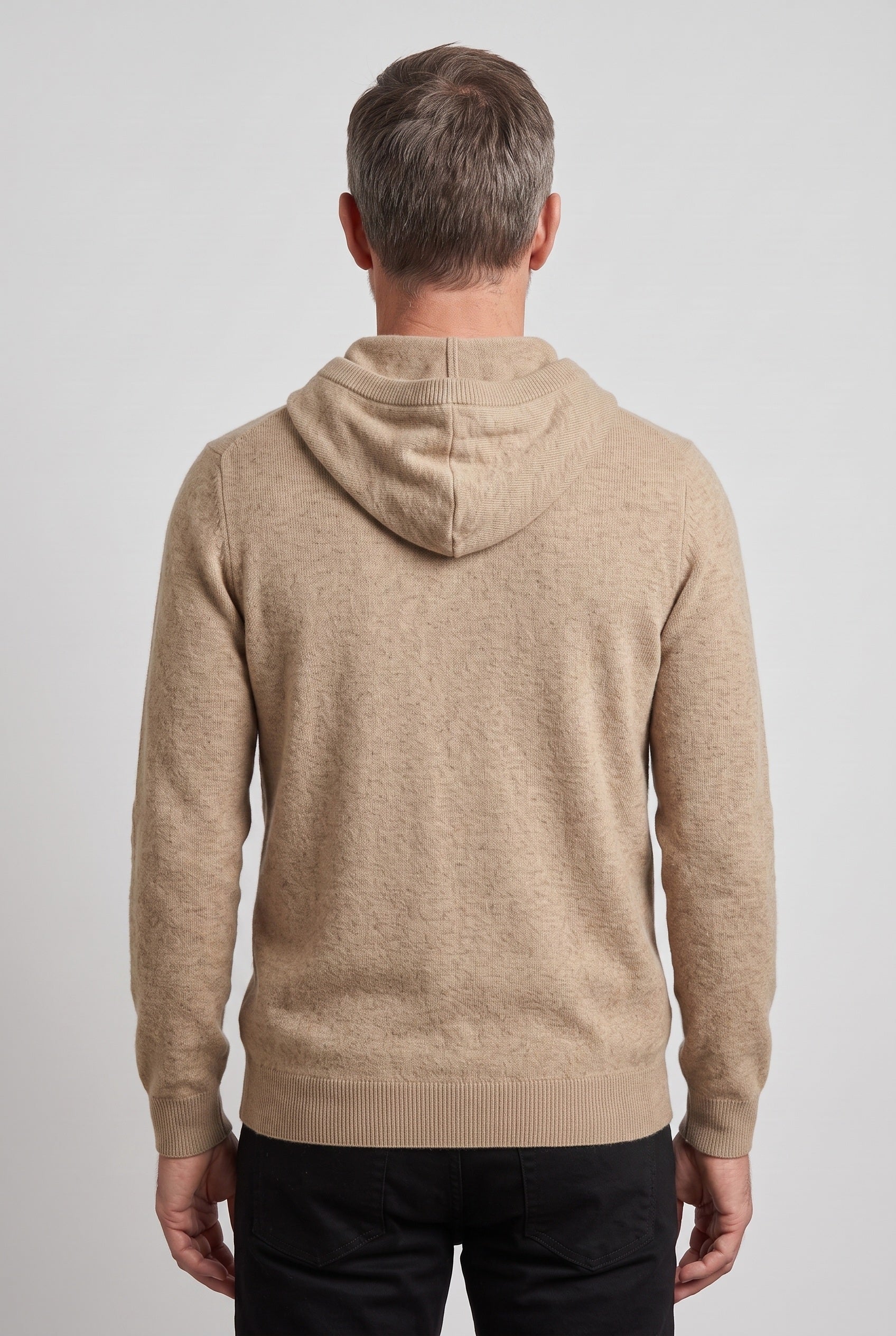 Men's Hoodie | Fine Gauge Drawcord Hood - 2