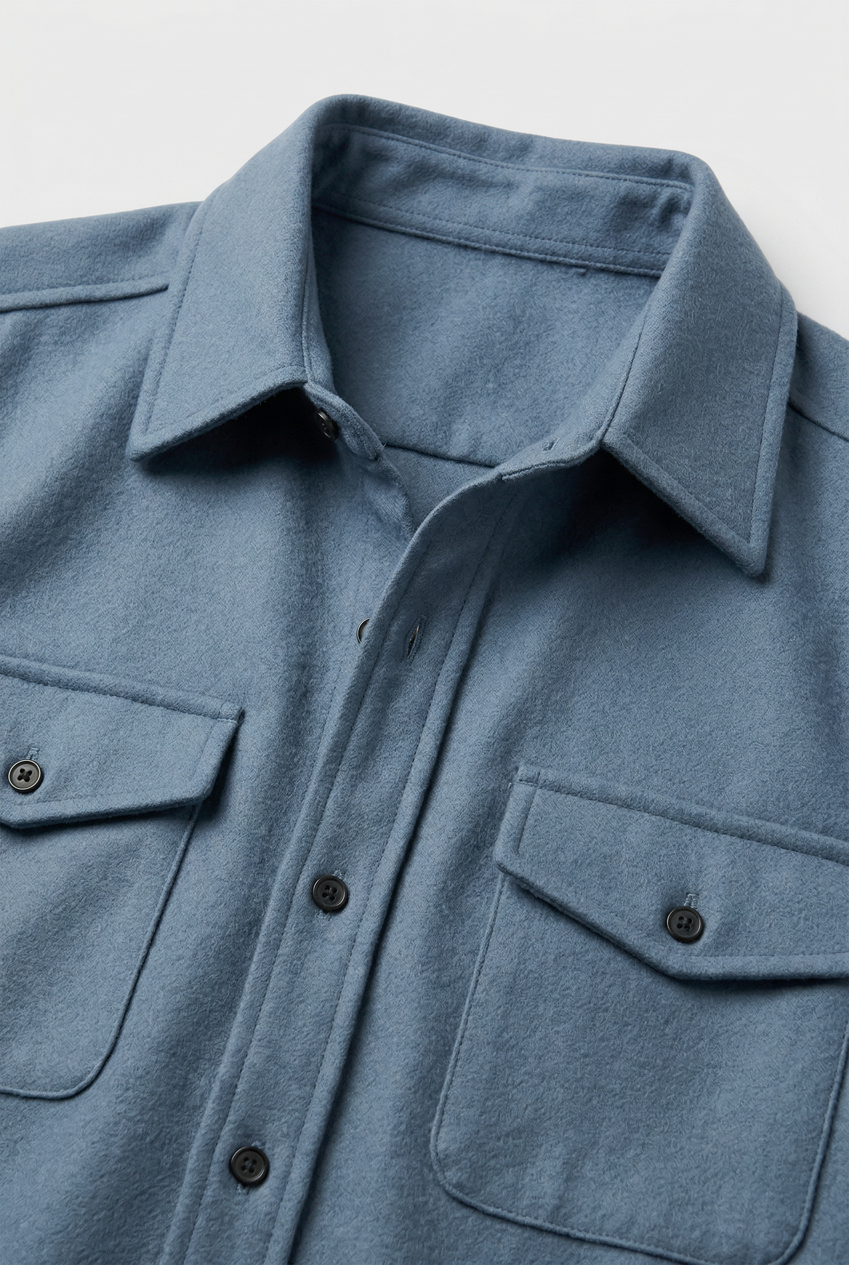 Men's Jacket | Flap Chest Pockets Buttoned Cuffs - 3