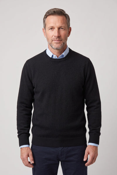 Men's Knit Sweater | Fine Gauge Crew or V Neck - 1