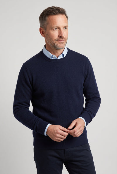 Men's Knit Sweater | Fine Gauge Crew or V Neck - 6