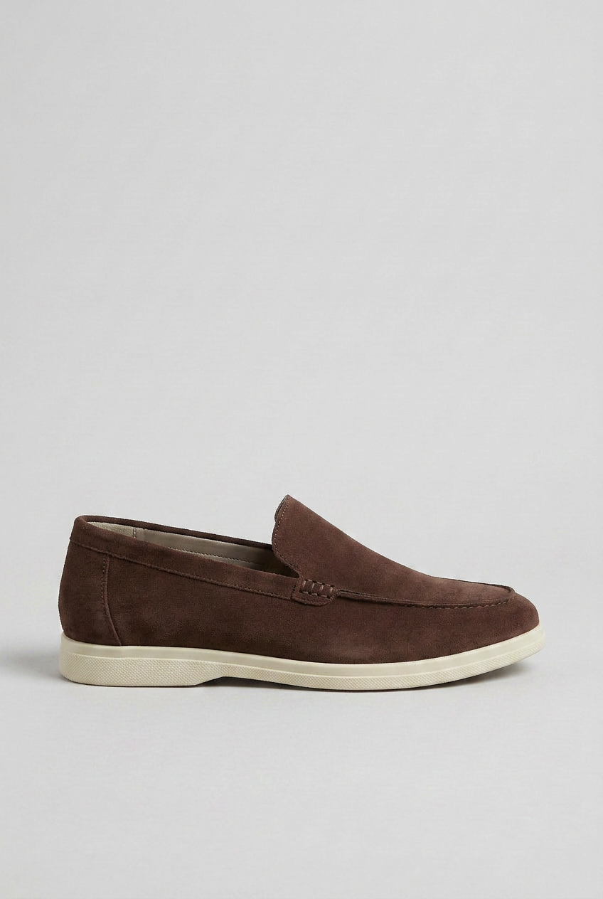 Men's Loafers | Moc Toe with Contrast Cup Sole - 10