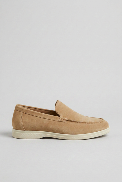 Men's Loafers | Moc Toe with Contrast Cup Sole - 11