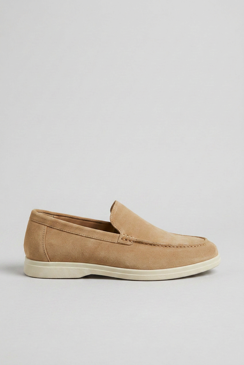 Men's Loafers | Moc Toe with Contrast Cup Sole - 11
