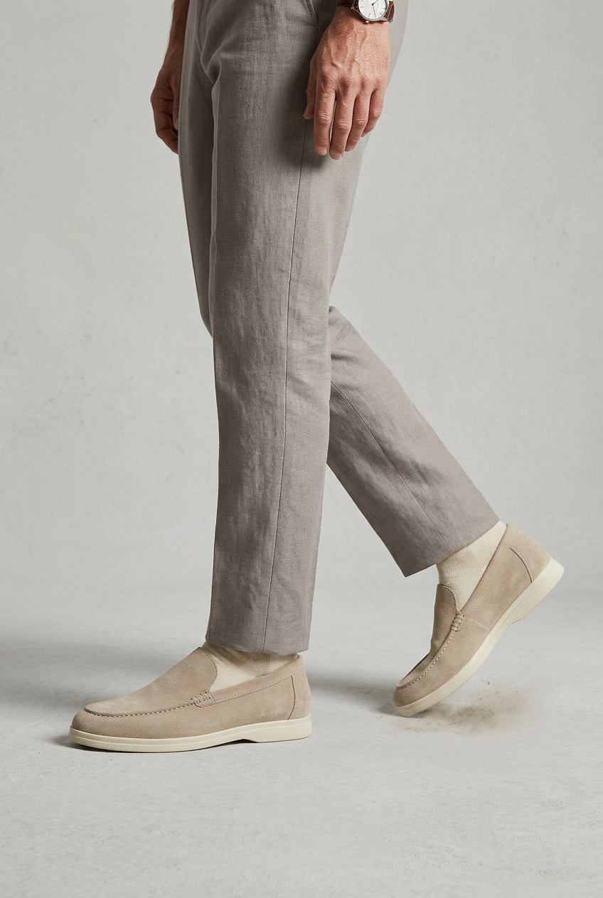 Men's Loafers | Moc Toe with Contrast Cup Sole - 2