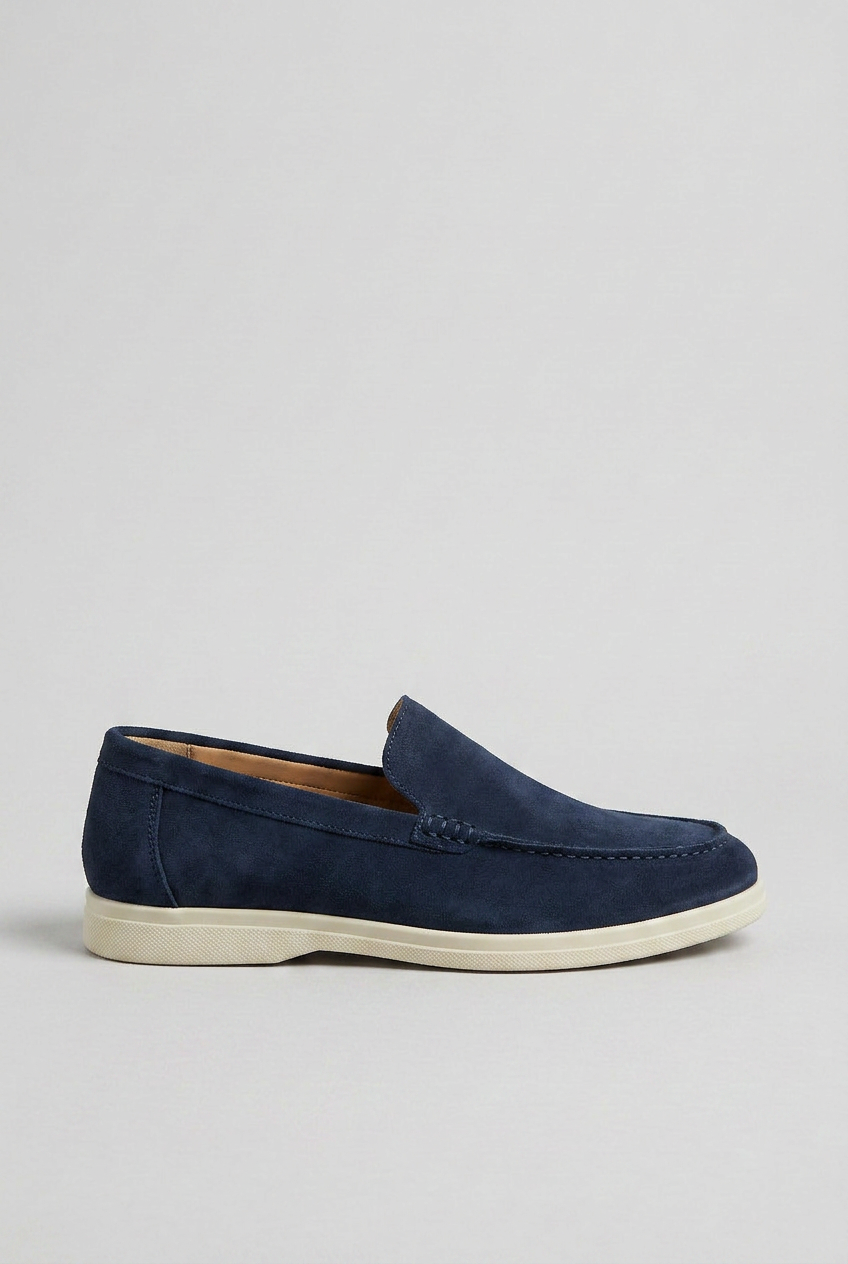 Men's Loafers | Moc Toe with Contrast Cup Sole - 7