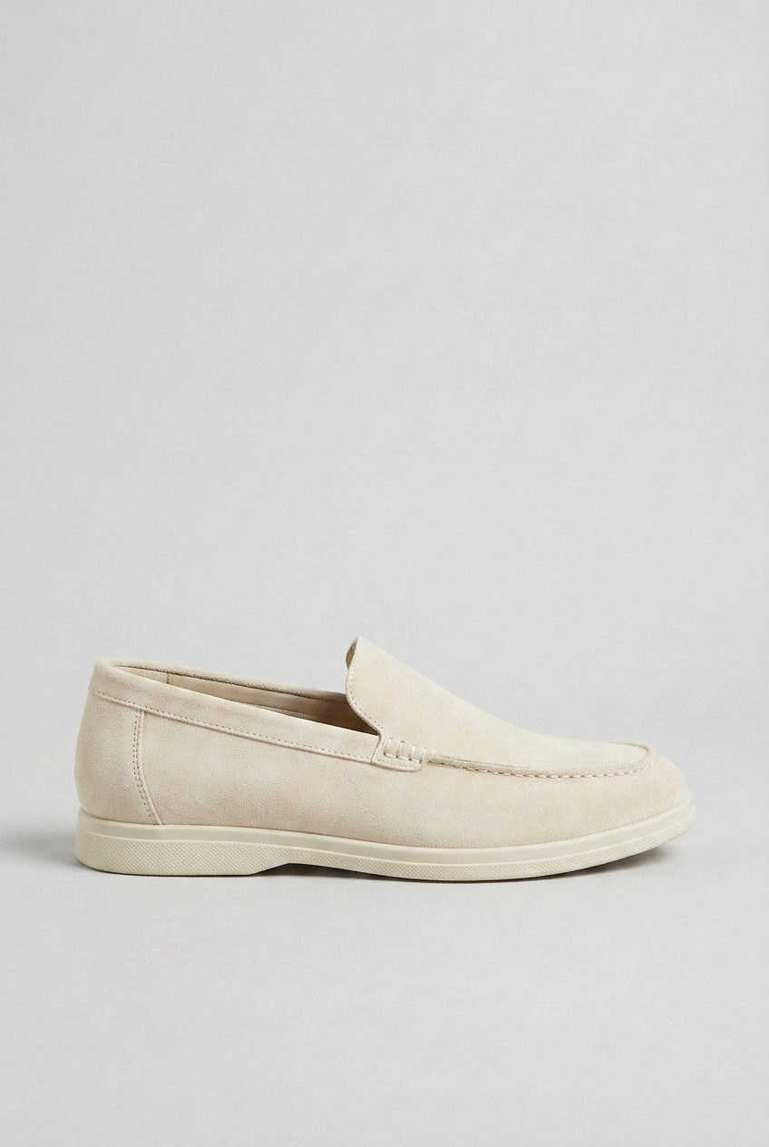 Men's Loafers | Moc Toe with Contrast Cup Sole - 8