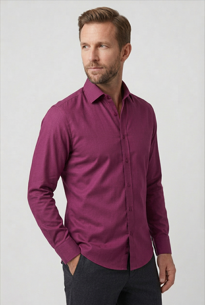 Men's Shirt | Non Iron Slim Fit Barrel Cuff - 9