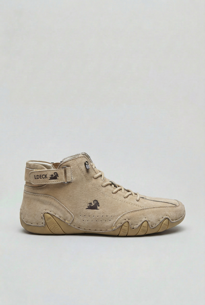 Men's Shoes | High-Top Lace-Up with Ankle Strap - 1