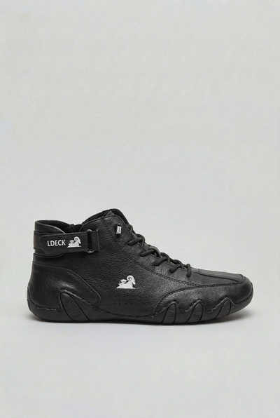 Men's Shoes | High-Top Lace-Up with Ankle Strap - 7