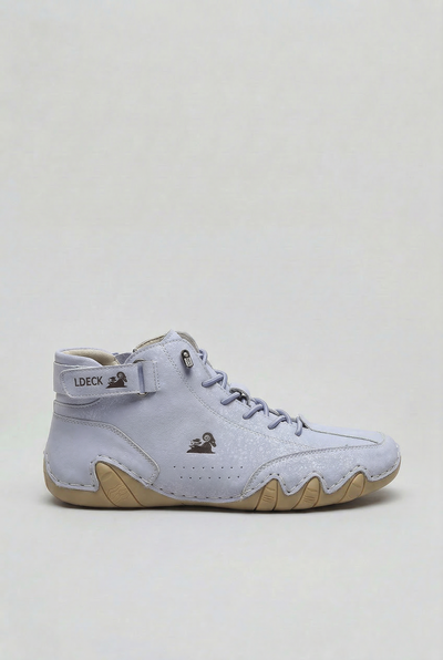 Men's Shoes | High-Top Lace-Up with Ankle Strap - 9