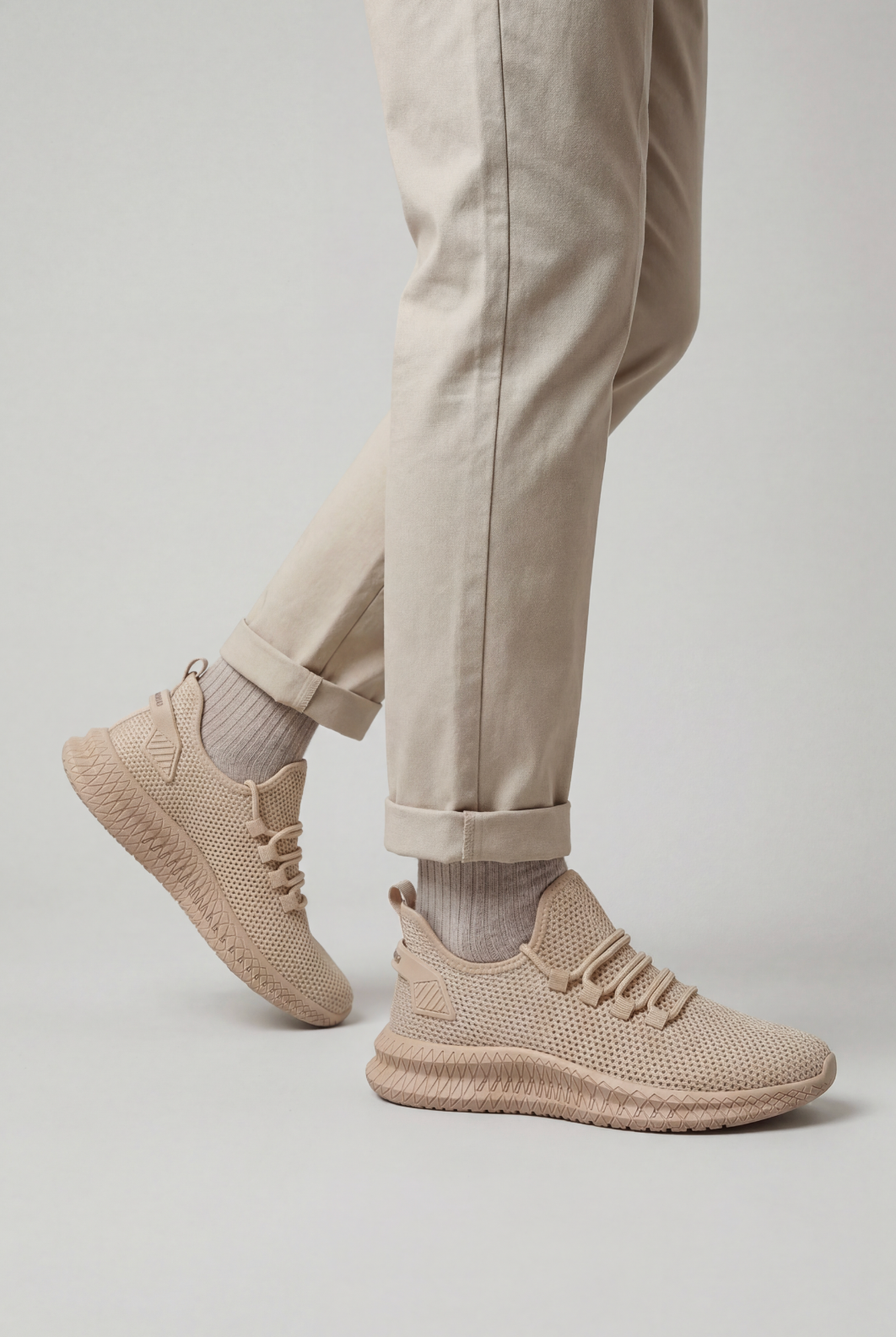 Men's Sneakers | Breathable Mesh with Webbing Eyelets - 2
