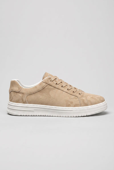 Men's Sneakers | Camo Textured Upper with Cupsole - 3