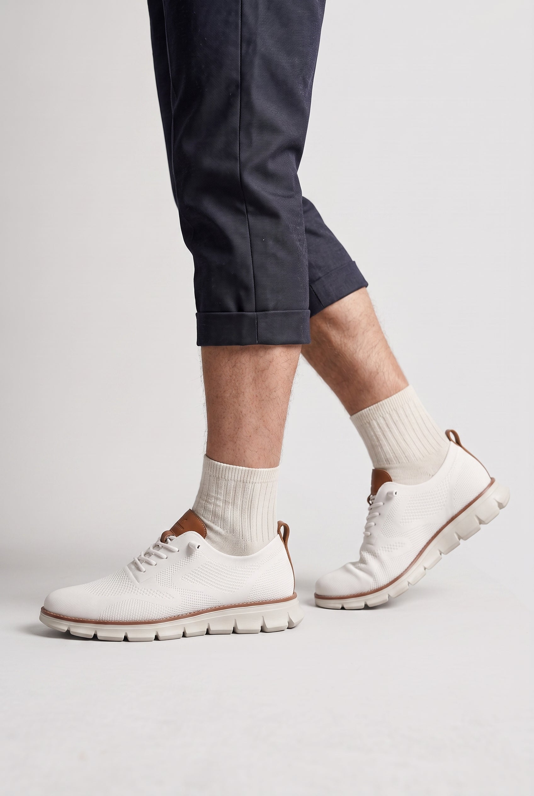 Men's Sneakers | Knit Upper with Double Pull Tabs - 2