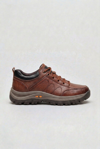 Men's Walking Shoes | Lace-Up with Lug Sole - 5