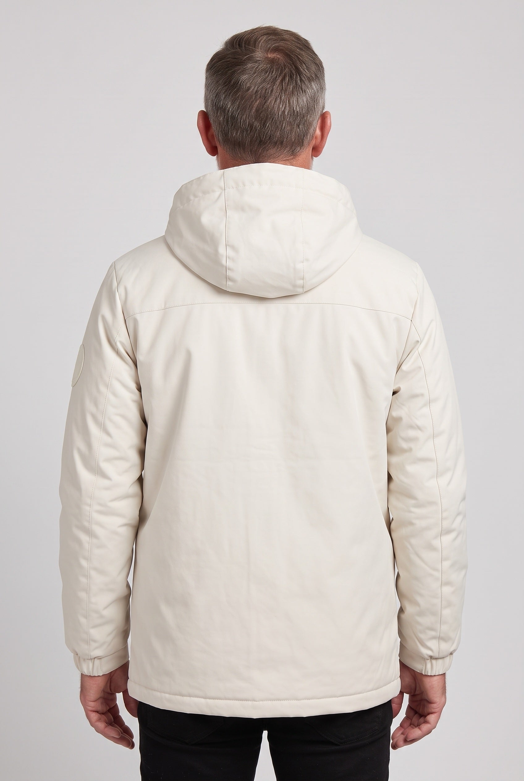 Men's Waterproof Jacket | Detachable Hood Flap Pockets - 2