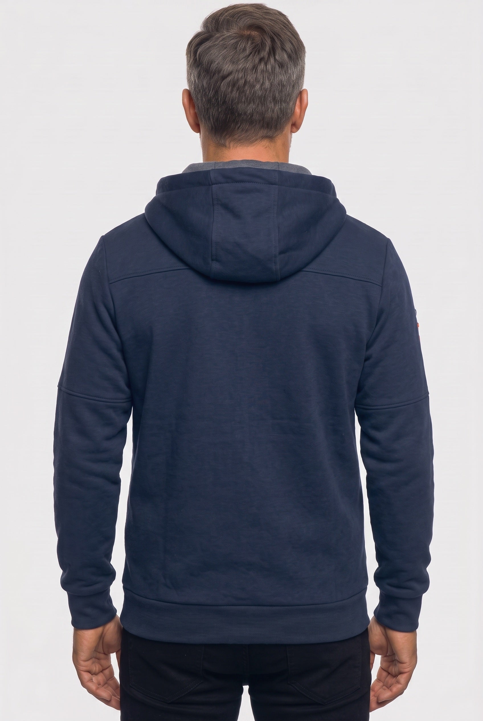 Men's Zip Up Hoodie | Multiple Zipped Pockets - 2