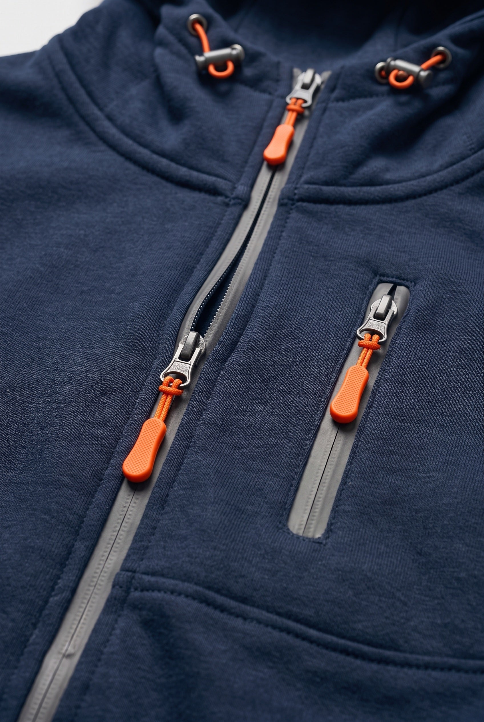 Men's Zip Up Hoodie | Multiple Zipped Pockets - 3