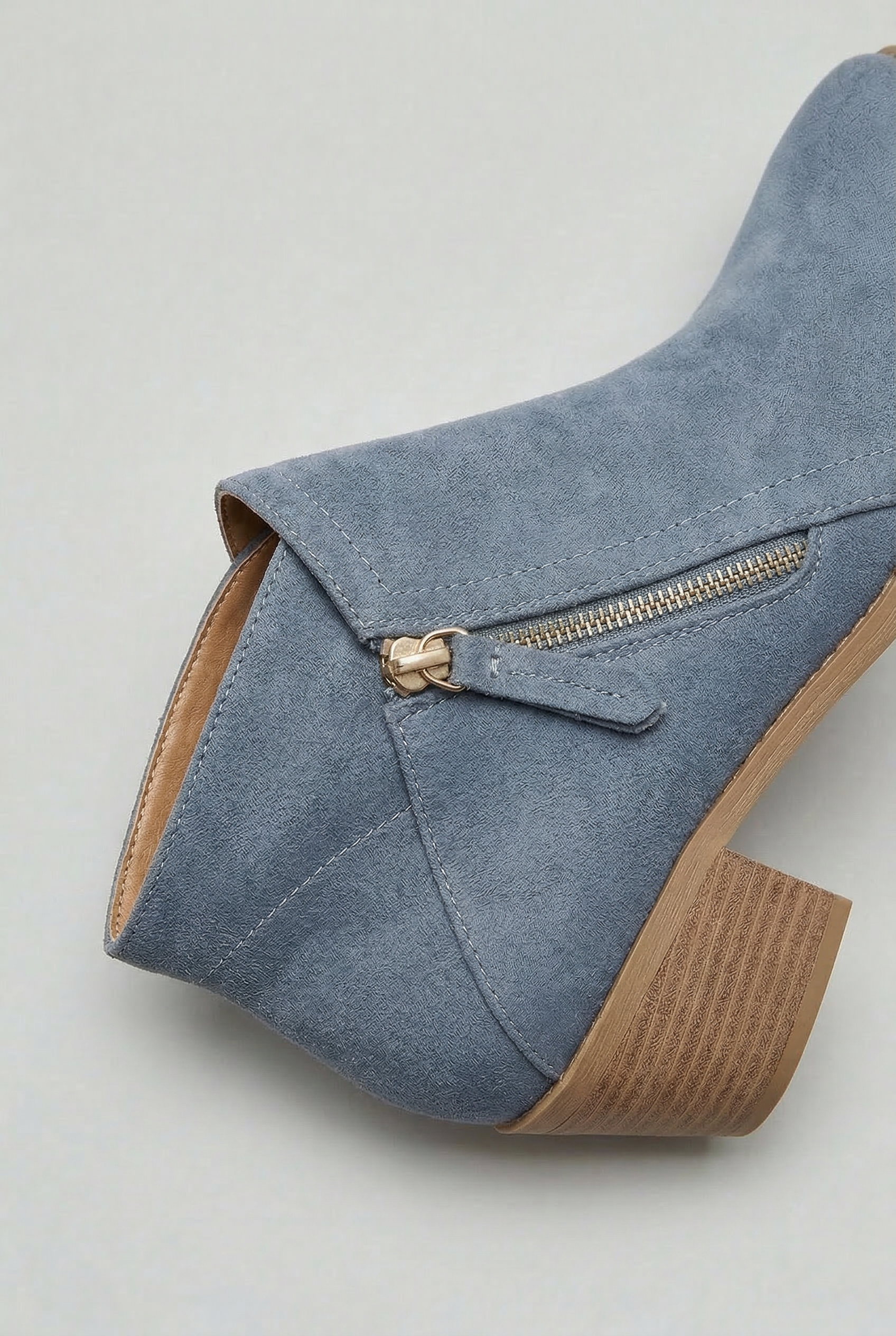 Women's Ankle Boots | Side Zip Block Heel - 3