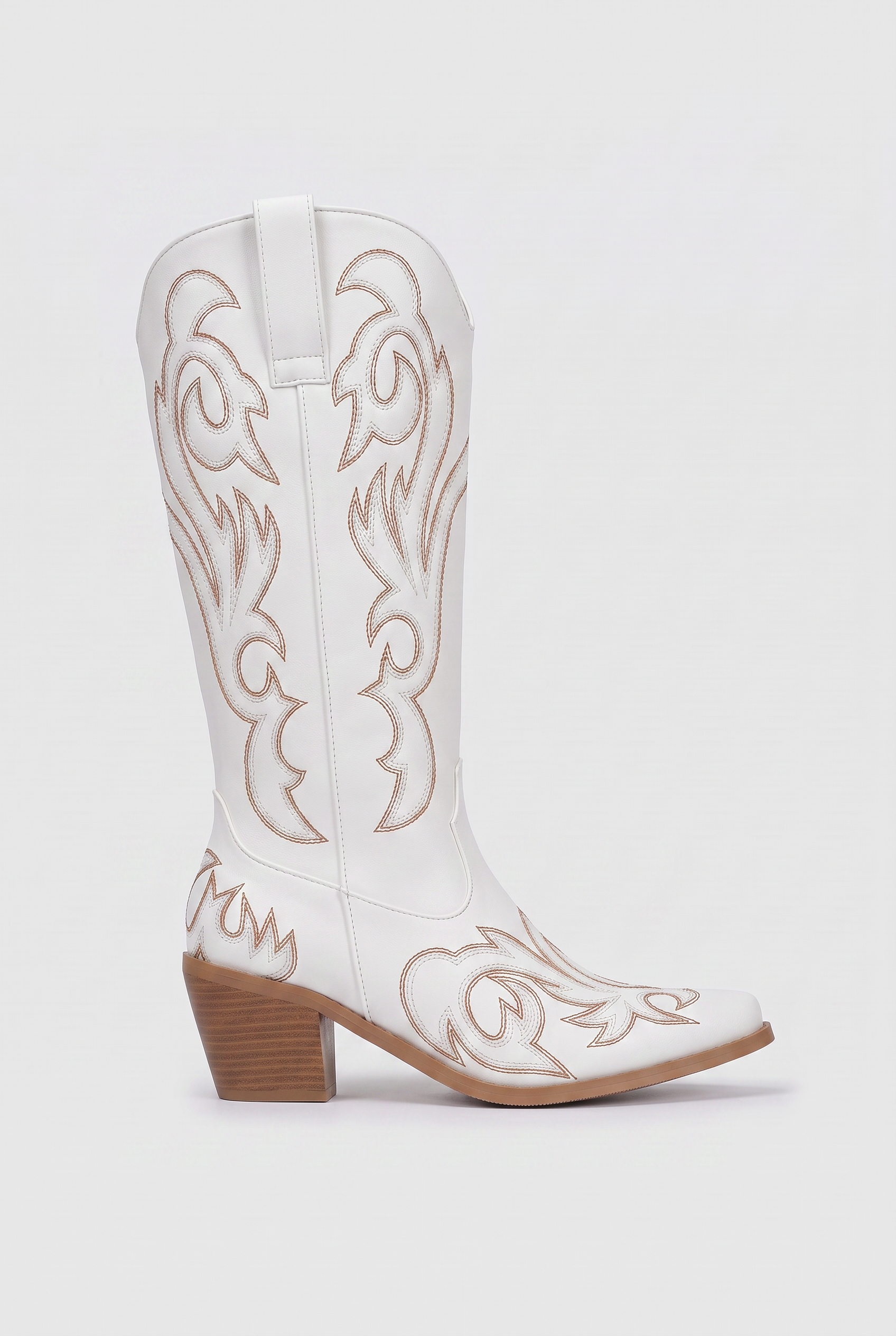Women's Cowboy Boots | Embroidered Snip Toe - 6