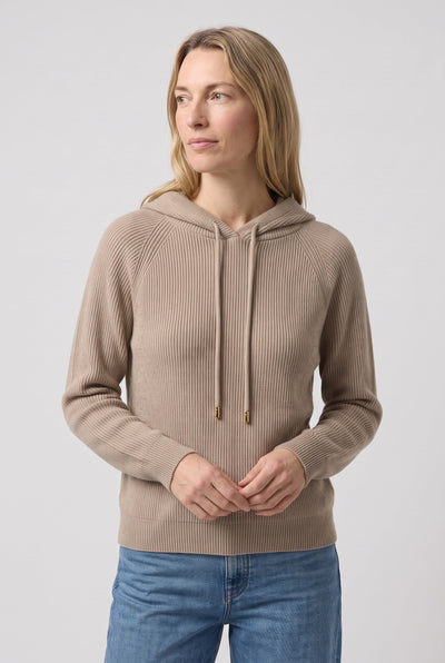Women's Hoodie | Ribbed Knit with Drawcord - 10
