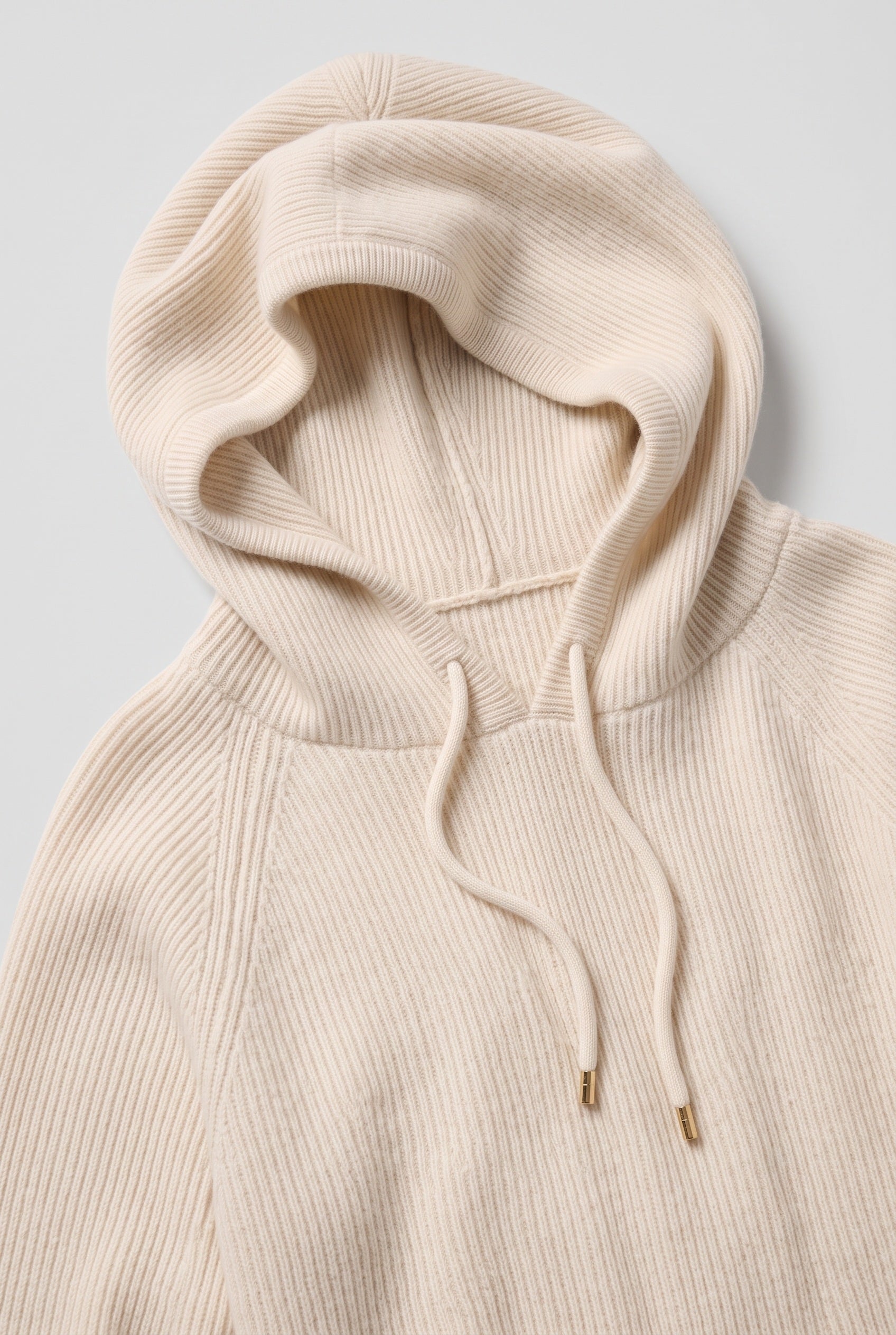 Women's Hoodie | Ribbed Knit with Drawcord - 3