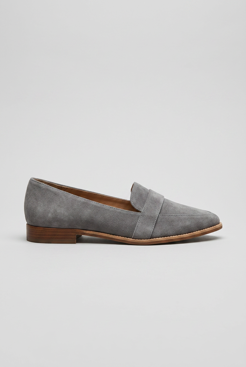Women's Loafers | Pointed Toe with Low Stacked Heel - 5