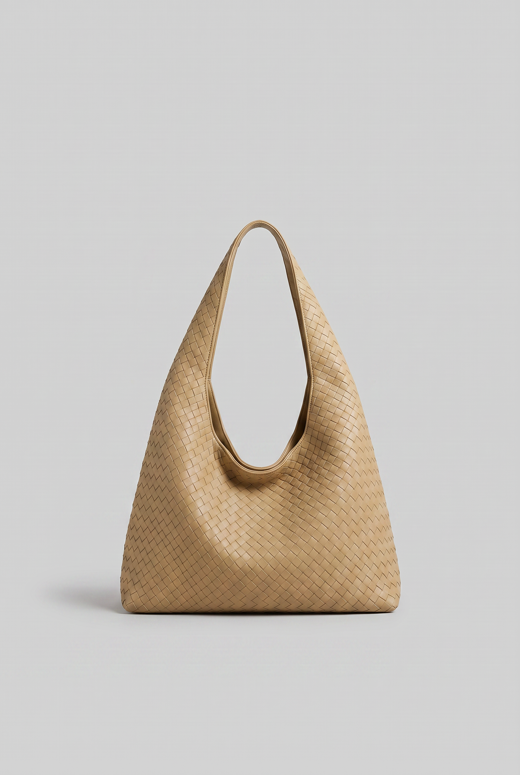 Women's Shoulder Bag | Woven Finish with Top Zip - 3